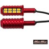 MM11-0085-RD バイク用 アルミ製 LEDウインカー 12V 2個セット MAD MAX(マッドマックス) 81817411