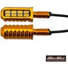 MM11-0085-GD バイク用 アルミ製 LEDウインカー 12V 2個セット MAD MAX(マッドマックス) 81817465