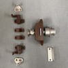 0455/VV プッシュロック(シャワールーム用)シャフト付きセット カーク産業 81818278