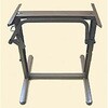 オートマチックテーブルレッグ(茶) カーク産業