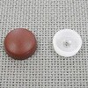 スナップキャップ(茶)(1000ヶ入り) カーク産業