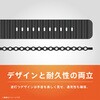 TR-AW26L-ABEW-GY Apple Watch 49mm / 46mm / 45mm / 44mm / 42mm 肌触りさらさら 消臭機能付き エラストマーウェーブバンド グレー トリニティ 81824840