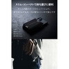 AMS-MAGCSZERORD MagSafeカードケース スマホスタンド 3枚収納 磁気防止シート付属 角度調整 iPhone対応 高耐久 CORDURA生地 エレコム 81825068