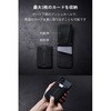 AMS-MAGCSZEROBK MagSafeカードケース スマホスタンド 3枚収納 磁気防止シート付属 角度調整 iPhone対応 高耐久 CORDURA生地 エレコム 81825077