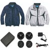 空調作業服長袖ジャケット+SBT-12 43Vファンバッテリーセット05590-SBT12 さくら電子