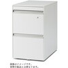 インクルードワゴン A4・2段+ペントレイ引出し ダイヤル錠 ロングタイプ<配送時組立サービス付> イトーキ