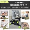 de143-bk サイドステッパー 自宅エクササイズ ブラック 万方商事 81903985