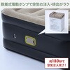 CGAB-002D(BE/BK) 脱着式電動ポンプ エアーベッド 7.4V 1300mAh YAMAZEN(山善) 81921467