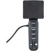 HPH-002BK USB2.0 3ポートハブ+SD microSDカードリーダー /ライター付きヘッドホンフック ナカバヤシ 81921659