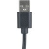 HPH-002BK USB2.0 3ポートハブ+SD microSDカードリーダー /ライター付きヘッドホンフック ナカバヤシ 81921659