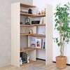 SH-34-029-WH 伸縮可能オープンシェルフ タカシン家具工業 81922386