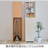 SH-34-057-NA 掃除機収納庫 幅40センチ タカシン家具工業 81922106