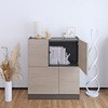 SH-34-008-LBR キャビネット75センチ幅 タカシン家具工業 81922490