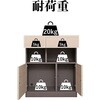 SH-34-007-GJ 引出し付きキャビネット75センチ幅 タカシン家具工業 81922815