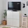 SH-34-060-BR 2列2段多目的キャビネット タカシン家具工業 81922666