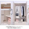 SH-34-013-NA 引出し付きワードローブ タカシン家具工業 81922210