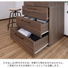 SH-34-013-NA 引出し付きワードローブ タカシン家具工業 81922210