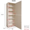 SH-34-024-GJ 壁面収納キャビネット 幅60センチ タカシン家具工業 81922079
