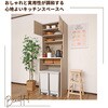 SH-34-004-BK ごみ箱上収納ラック タカシン家具工業 81922675