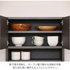 SH-34-004-BK ごみ箱上収納ラック タカシン家具工業 81922675