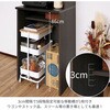 SH-34-004-BK ごみ箱上収納ラック タカシン家具工業 81922675