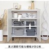 SH-34-016-SWH キャビネット 70センチ幅 ストーン タカシン家具工業 81922176