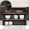 SH-34-005-BK スライド棚付きキッチンラック タカシン家具工業 81922910