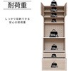SH-34-005-BK スライド棚付きキッチンラック タカシン家具工業 81922910