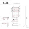 SH-34-005-BK スライド棚付きキッチンラック タカシン家具工業 81922910