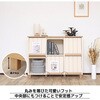 SH-34-028-BR ディスプレイキャビネット 幅115センチ タカシン家具工業 81922429