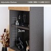 SH-34-009-NA キャビネット45センチ幅 タカシン家具工業 81922885
