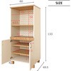 SH-34-041-WH スライド棚付きレンジ台 タカシン家具工業 81922289