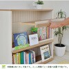 SH-34-035-WH ディスプレイ本棚 幅90センチ タカシン家具工業 81922350