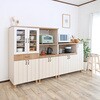 SH-34-039-WH スライド棚付きキッチンカウンター タカシン家具工業 81922569