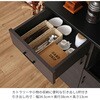 SH-34-002-BK スライド棚付きキッチンラック タカシン家具工業 81922630