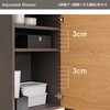 SH-34-010-GJ 3枚扉キャビネット45センチ幅 タカシン家具工業 81922745