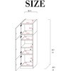 SH-34-010-GJ 3枚扉キャビネット45センチ幅 タカシン家具工業 81922745