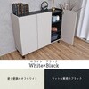 SH-34-017-OWH キャビネット 105センチ幅 タカシン家具工業 81922831