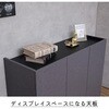SH-34-017-OWH キャビネット 105センチ幅 タカシン家具工業 81922831