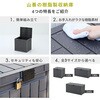 XGB-30G(GY) 屋外用マルチストッカー 物置 収納庫 屋外収納  屋外ゴミ箱 ダストストッカー ガーデン収納 YAMAZEN(山善) 81927880