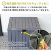 XGB-80G(GY) 屋外用マルチストッカー 物置 収納庫 屋外収納  屋外ゴミ箱 ダストストッカー ガーデン収納 YAMAZEN(山善) 81927889
