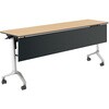 KT-P1300LMT1N3 フラップ会議テーブル コンフェスト  シンプルタイプ 幕板付き (配送・組立サービス付き) コクヨ 81931958