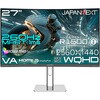 JN-VC27G260Q-HSP 27型/2560×1440/HDMI×2、DP×2/ブラック/スピーカー有/2年保証 JAPANNEXT 81936648