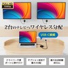 RS-WLSP2 ワイヤレスHDMI分配送受信機(1対2分配、USB-C to HDMI) ラトックシステム 81936770