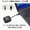 RS-WLSP2 ワイヤレスHDMI分配送受信機(1対2分配、USB-C to HDMI) ラトックシステム 81936770
