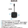 RS-WLSP2 ワイヤレスHDMI分配送受信機(1対2分配、USB-C to HDMI) ラトックシステム 81936770