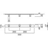 MTH2107-15-023 Lamoe フック 3連ベースプレートセット UNION(ユニオン) 81938748