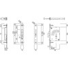 MUK2104-15-023 Lamoe 鎌錠(表示錠)角型 堀込タイプ UNION(ユニオン) 81938827