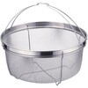 18-8 シェイプライン 茹であげザル(12メッシュ)25cm 金伊工業