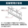 DCK-1040E-W9 ケーブルキーパー D400タイプ<配送時組立サービス付> イトーキ 81956326